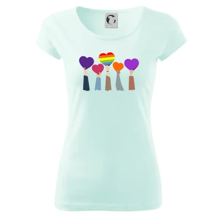 LGBT ruky srdce