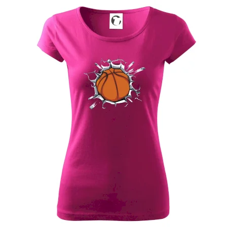 Basketbal lopta v triku