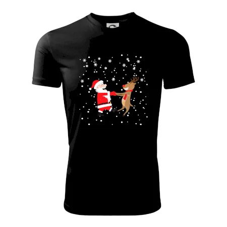 Tancujúci Santa a sob