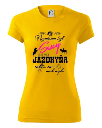 Neznášam byť sexy - Jazdkyňa