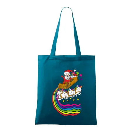 Santa a jednorožce (Pecka design)