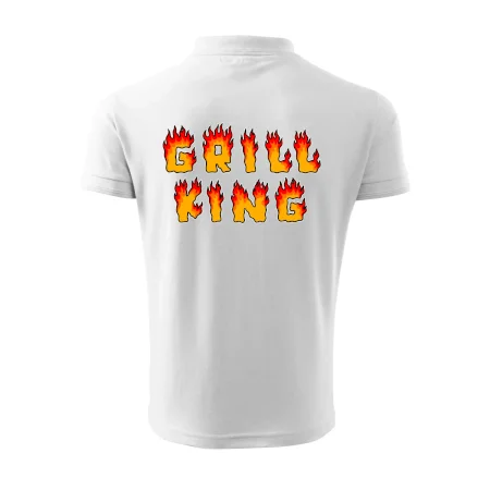 Grill King ohnivý nápis
