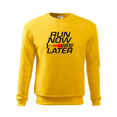 Run now Wine later