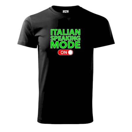 Italian speaking mode - ON