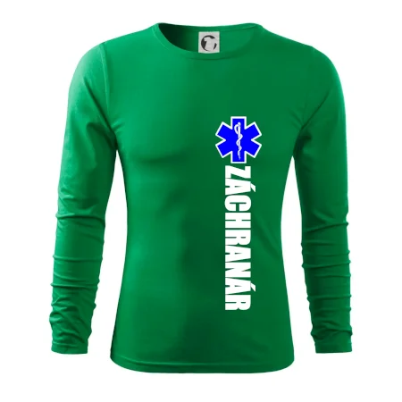 Nápis Záchranár + hviezda