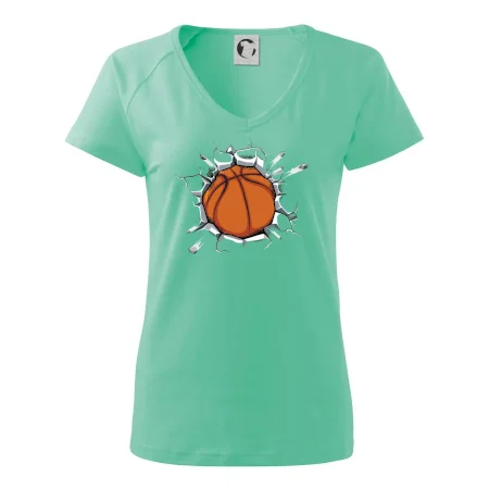 Basketbal lopta v triku