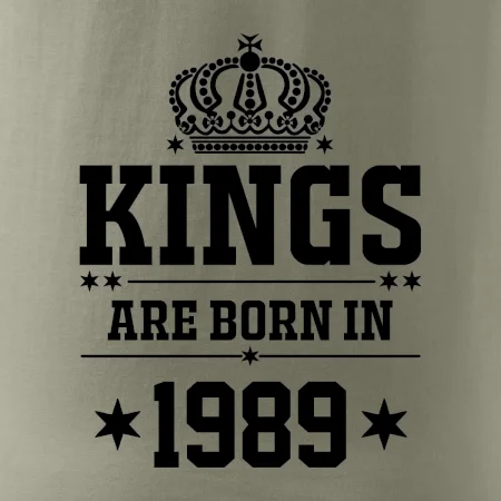 Kings are born in 1989