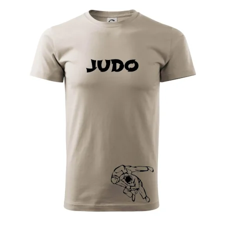 Judo nápis + postavy