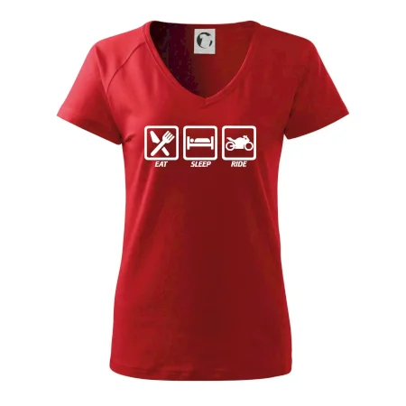 Eat sleep ride - cesta