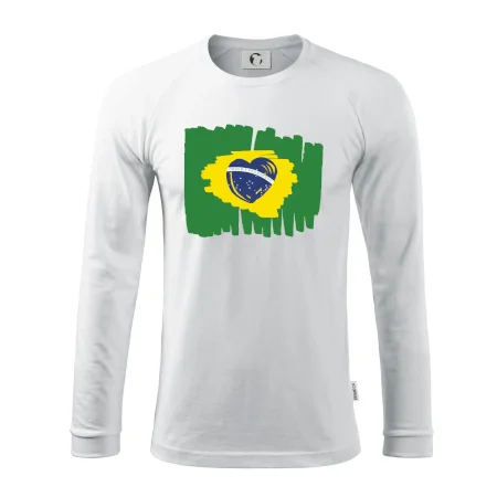 Brazília vlajka srdca