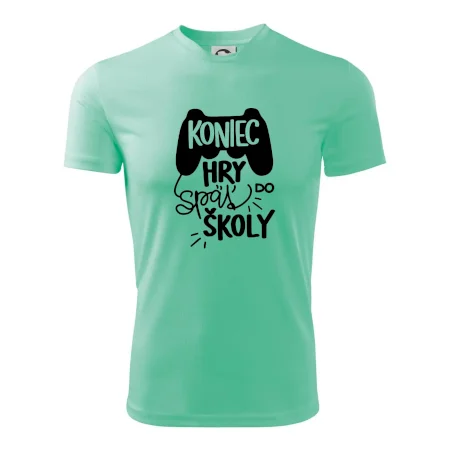 Koniec hry, späť do školy