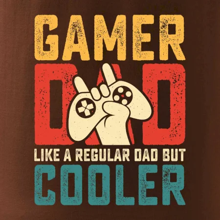 Gamer dad like a regular dad but cooler