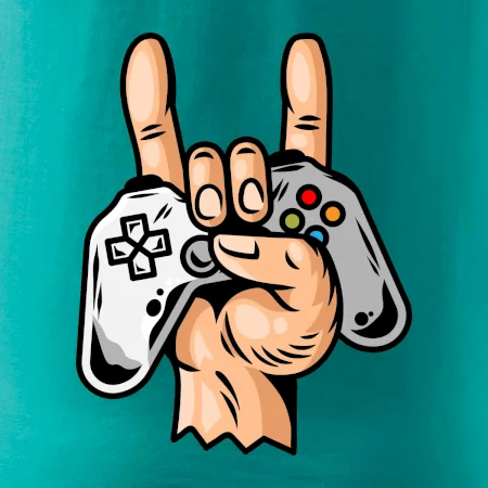 Gamer - gamepad paroháč