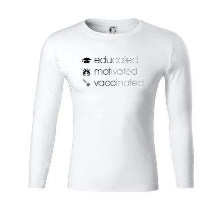 Educated motivated vaccinated