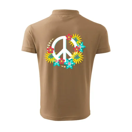 Peace symbol abstraktný