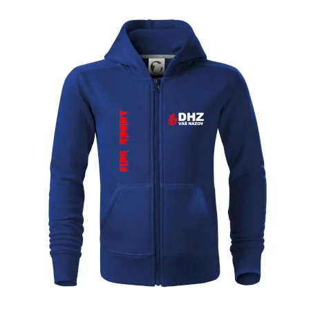 DHZ (oheň, firesport, názov sboru - vlastný nápis)