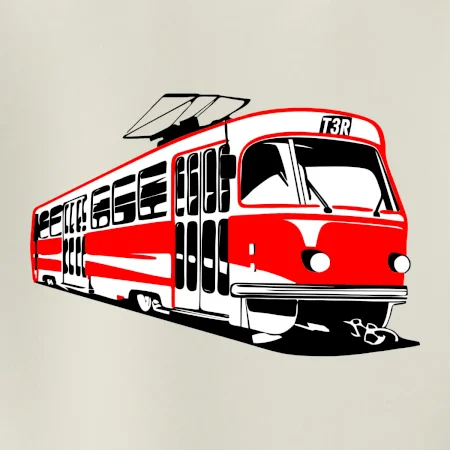 Električka T3R farebná