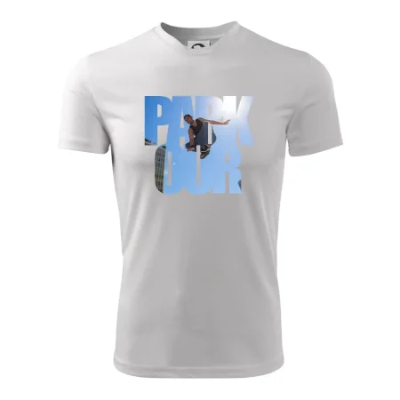 Parkour nápis nebo