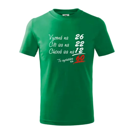 Vyzerá, cíti sa, chová sa - 60 rokov