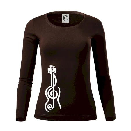 Husľový kľúč gitara