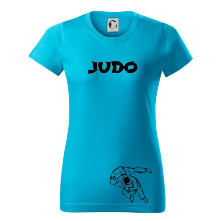 Judo nápis + postavy