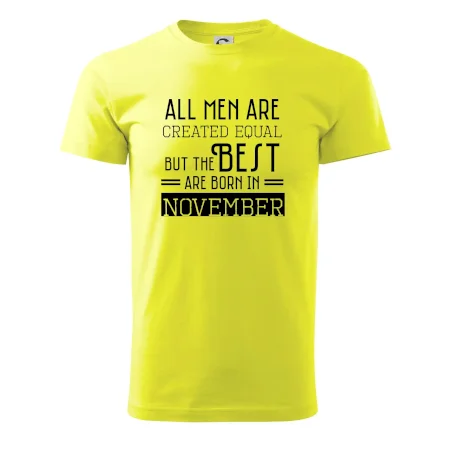 All men are created equal november