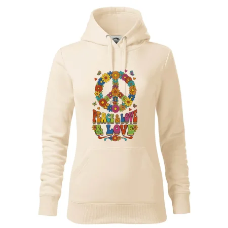 Peace and love - na výšku s květy