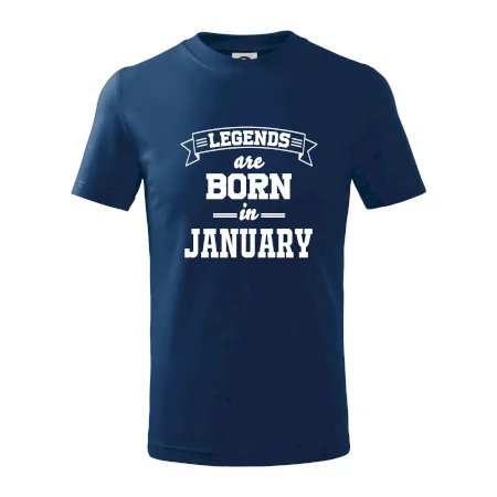 Legends are born in January