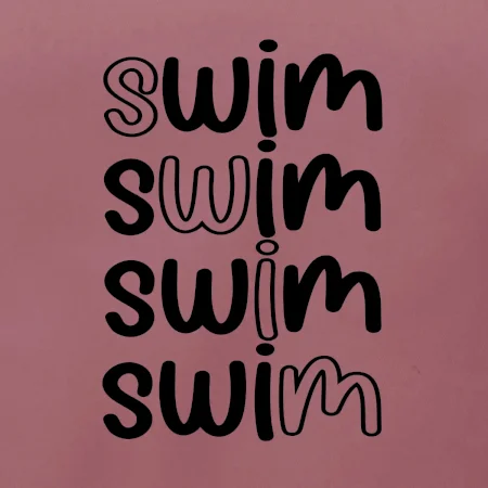 Swim nápis