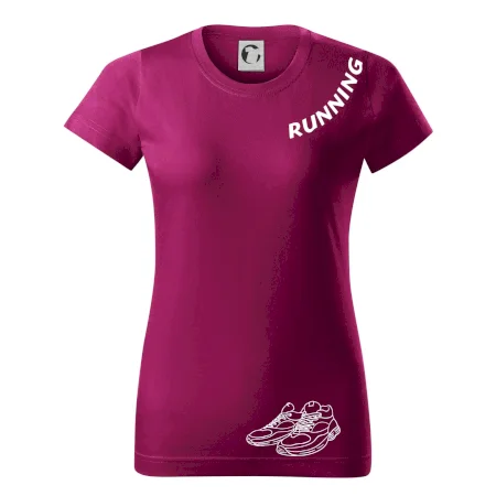 Running nápis šikmo
