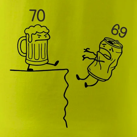 Pivo narodeniny - útes 70 rokov