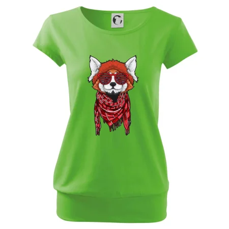 Červená panda hipster