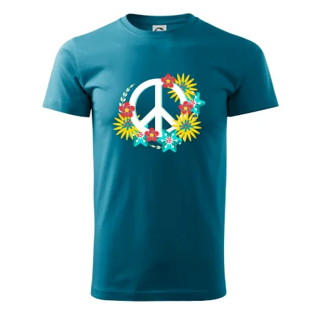 Peace symbol abstraktný