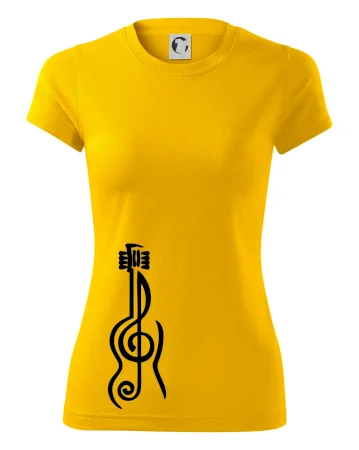 Husľový kľúč gitara