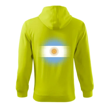 Argentína vlajka bodkovaná