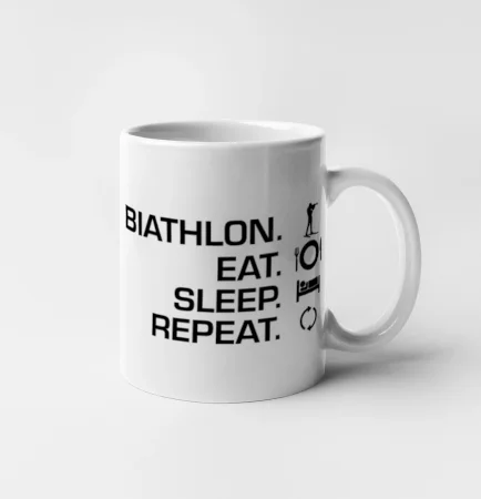 Biathlon Eat Sleep Repeat