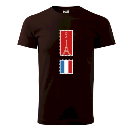 Paríž známka farebná