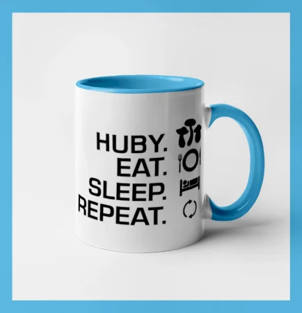 Huby Eat Sleep Repeat