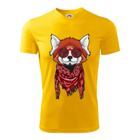 Červená panda hipster