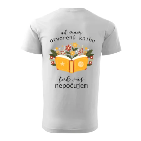 Ak mám otvorenú knihu, tak vás nepočujem