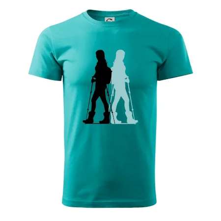 Nordic walking figúry - žena