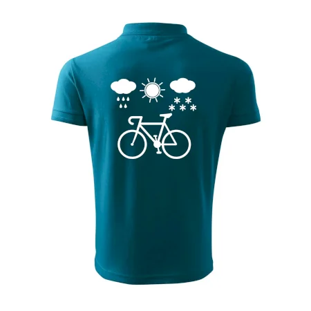 Cyklista za každého počasia