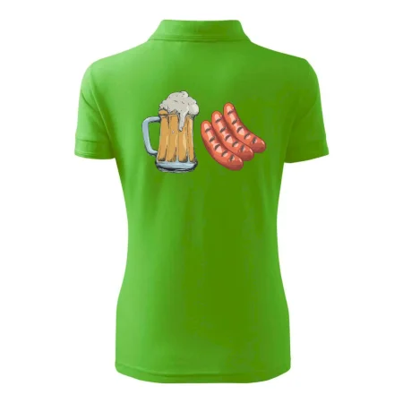 Pivo a klobása