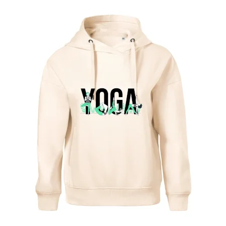 Yoga nápis farebný