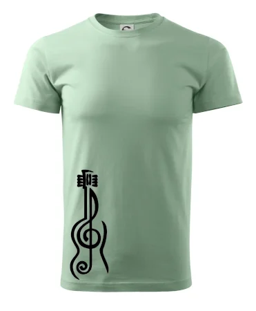 Husľový kľúč gitara
