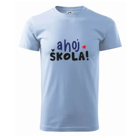 Ahoj škola farebné