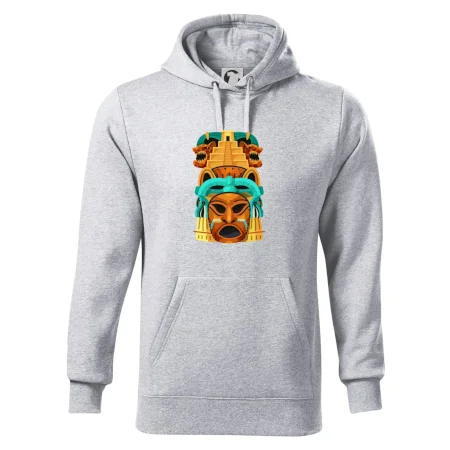 Mayová maska s pyramídou