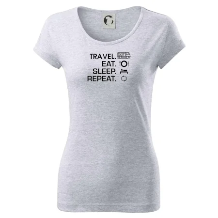 Eat sleep travel - Van