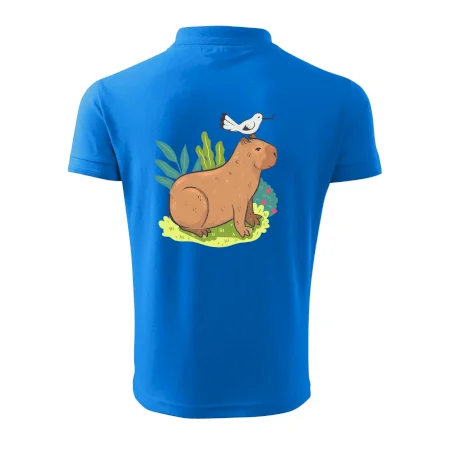 Kapybara a vtáčik