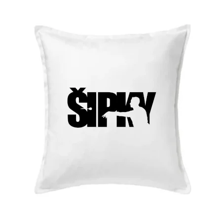 Šípky - nápis so šípkarom